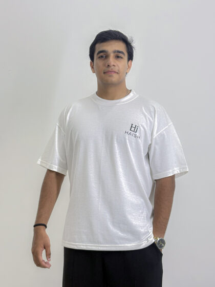 Men's Minimalist Logo White T-Shirt