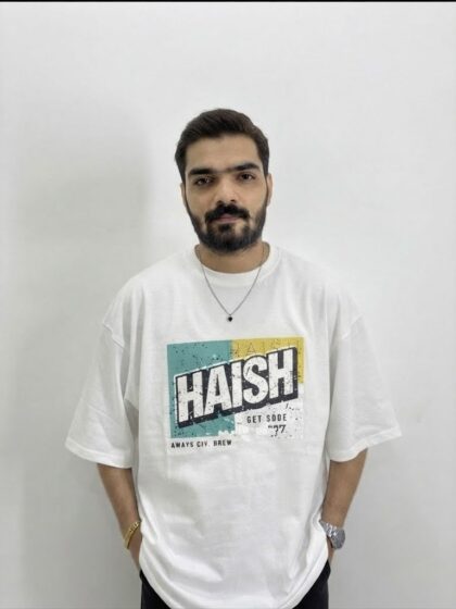 Men's Graphic Print Loose Fit T-Shirt