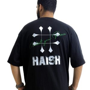 Men's Minimalist Logo Black T-Shirt